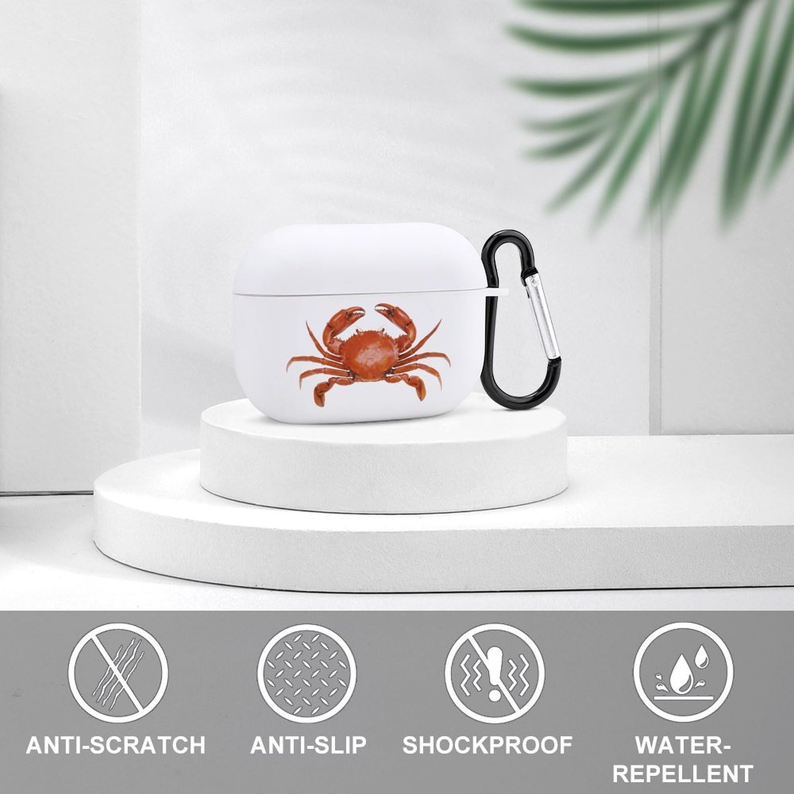 Amazon.co.jp: Airpods Pro2 ケース 蟹柄 カニ柄 かに柄 動物柄 海洋